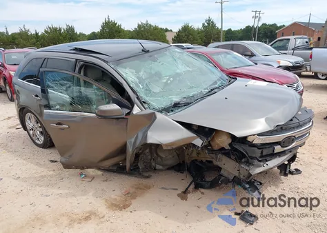 2013 Ford Edge Limited from USA, damaged, VIN 2FMDK3KC5DBC60866